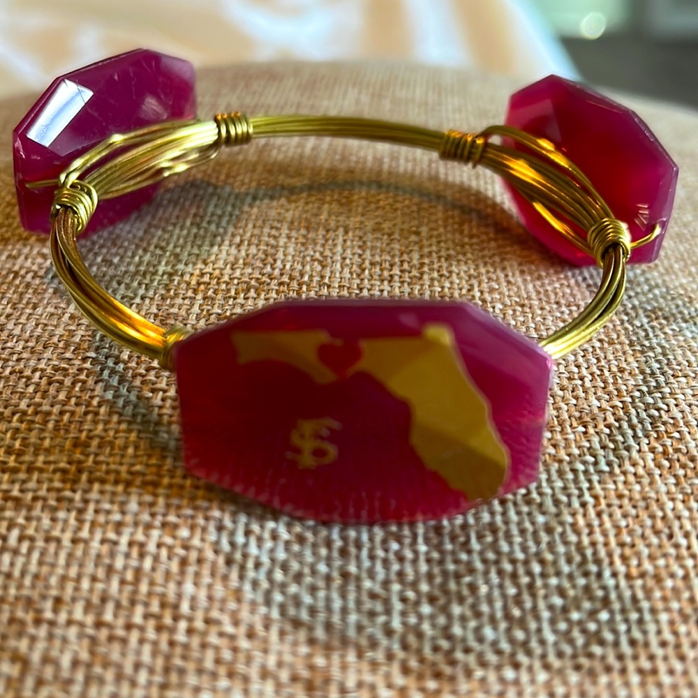 FSU Wire wrap Bangle